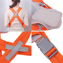 Load image into Gallery viewer, Portable Ergonomic Baby Carrier Backpack Sling Wrap Cotton Toddler Infant Newborn Supply Front Back Type Adjustable Safety Strap