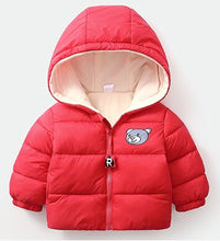 Load image into Gallery viewer, 2020 New Winter Children's Cotton Coats Boys And Girls Cartoon Cute Bear Jackets Babys Hooded Zipper Clothes For Kids Outerwear