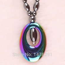 Load image into Gallery viewer, New Motley Non-Magnetic Hematite Beads Necklace 19"L