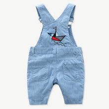 Load image into Gallery viewer, Newborn Clothes Toddler Boy Hat Romper Baby Set 3PCS Cotton Bib Long-sleeved Jumpsuit Suit Boys Fashion Outfit 3 6 9 12 18 24M