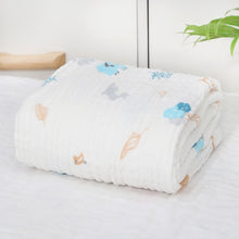 Load image into Gallery viewer, 6 Layers Bamboo Cotton Baby Receiving Blanket Infant Kids Swaddle Wrap Blanket Sleeping Warm Quilt Bed Cover Muslin Baby Blanket