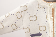 Load image into Gallery viewer, Girls Sweater Cardigan Coat Clothes Kids Classic Outwear Top Fall Winter Long Sleeve Warm Baby Children Knitting Overcoat 1-5Y
