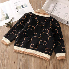 Load image into Gallery viewer, Girls Sweater Cardigan Coat Clothes Kids Classic Outwear Top Fall Winter Long Sleeve Warm Baby Children Knitting Overcoat 1-5Y