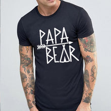 Load image into Gallery viewer, Family T-Shirts Papa Bear Mama Bear Baby Bear Letter Print T-shirt Parent-child Short Sleeve T-shirts Family Matching Sets Tops