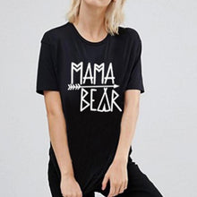 Load image into Gallery viewer, Family T-Shirts Papa Bear Mama Bear Baby Bear Letter Print T-shirt Parent-child Short Sleeve T-shirts Family Matching Sets Tops