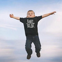 Load image into Gallery viewer, Family T-Shirts Papa Bear Mama Bear Baby Bear Letter Print T-shirt Parent-child Short Sleeve T-shirts Family Matching Sets Tops