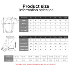 Load image into Gallery viewer, Summer Cycling Jersey Set Short Sleeve Cycling Bib Pants Cycling Clothing Bicycle Clothing Bike Jersey Cycling Equipment