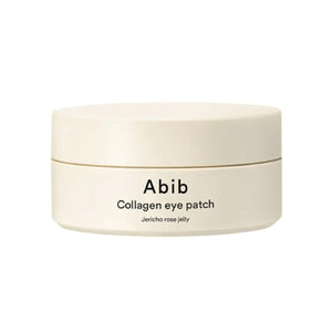 Abib Collagen Eye Patch Jericho Rose Jelly (60 Patches) Vegan Collagen, Transparent Hydrogel Under Eye Mask for Sensitive Plumper Skin