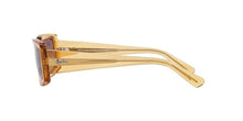 Load image into Gallery viewer, Ray-Ban Women&#39;s RB4395 Kiliane Square Sunglasses, Transparent Yellow/Gradient Violet, 54 mm
