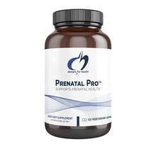 Load image into Gallery viewer, Designs for Health Prenatal Pro Methylated Multivitamin for Women - Prenatal Vitamins with Iron, A, D, E + Vitamin K with Methylated Folate, Calcium Magnesium Zinc for Nursing + Postpartum (120 Caps)
