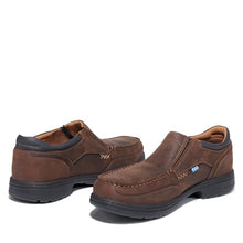 Load image into Gallery viewer, Timberland PRO Men's Branston Slip-On Alloy Safety Toe Static Dissipative Industrial Casual Work Shoe, Brown Distressed-2024 New, 10
