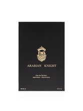 Load image into Gallery viewer, Arabian Oud ARABIAN KNIGHT 100 ml | Eau de Parfum for Him | Bergamot, Tonka beans, Musk | Fresh and Floral Scent.
