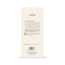 Load image into Gallery viewer, Cremo Italian Bergamot Spray Cologne For Men, A Combination of Italian Bergamot, Neroli Blossom, and Fresh Vetiver, 3.4 Fl Oz
