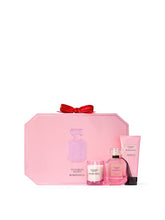 Load image into Gallery viewer, Victoria's Secret Bombshell 3 Piece Luxe Fragrance Gift Set: 1.7 oz. Eau de Parfum, Travel Lotion, &amp; Candle
