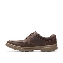 Load image into Gallery viewer, Clarks mens Bradley Vibe Oxford, Black Tumbled Leather, 9 US
