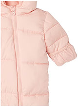 Load image into Gallery viewer, Amazon Essentials Unisex Babies' Puffer Bunting Suit, Blush, 0-3 Months
