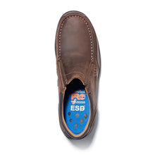Load image into Gallery viewer, Timberland PRO Men's Branston Slip-On Alloy Safety Toe Static Dissipative Industrial Casual Work Shoe, Brown Distressed-2024 New, 10
