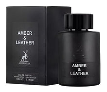 Load image into Gallery viewer, ALHAMBRA AMBER &amp; LEATHER 3.4 EAU DE PARFUM SPRAY FOR MEN
