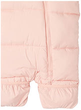Load image into Gallery viewer, Amazon Essentials Unisex Babies' Puffer Bunting Suit, Blush, 0-3 Months
