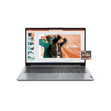 Load image into Gallery viewer, Lenovo IdeaPad 1 Laptop, 15.6” FHD Display, AMD Ryzen 5 5500U, 8GB RAM, 512GB SSD, Windows 11 Home, 720p Camera w/Privacy Shutter, Smart Noise Cancelling, Cloud Grey
