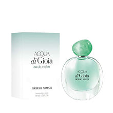 Load image into Gallery viewer, Armani Beauty – Acqua di Gioia – Eau de Parfum – Floral Fruity Fragance for Women – Primofiore Lemon, Water Jasmine, Cedarwood Notes - 1.7 Fl Oz
