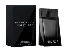 Load image into Gallery viewer, Perry Ellis Night Sky - Men's Cologne - 3.4 fl oz Eau de Toilette - bergamot, anise, pear, fig, geranium, lavender, fir balsam, vanilla, vetiver, sandalwood
