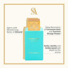 Load image into Gallery viewer, Swiss Arabian Shaghaf Oud Tonka - Vanilla Perfume with Warm Amber Fragrance - Earthy and Woody Allure - Enchanting Fusion of Arabic Perfume - 2.5 oz
