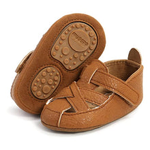 Load image into Gallery viewer, Ohwawadi Baby Sandals Infant Boys Girls Summer Walking shoes Soft Anti-Slip Sole Beach Sandals Newborn Crib Shoes First Walker Shoes
