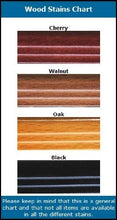 Load image into Gallery viewer, 31 Shot Glass Shotglass Shooter Display Case Holder Cabinet Wall Rack -Oak
