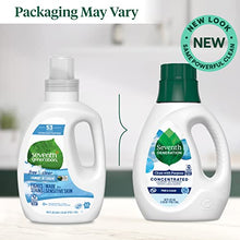 Load image into Gallery viewer, Seventh Generation Concentrated Laundry Detergent Liquid Free &amp; Clear Fragrance Free 40 Fl Oz (Pack of 2)
