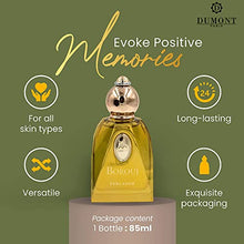 Load image into Gallery viewer, Dumont BOROUJ PERLADOR - 85ml - Unisex Perfume for Men &amp; Women - Arab Inspired Fragrance with Musky Notes - Long Lasting Cologne Mist &amp; Body Spray - for Him &amp; Her
