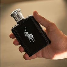 Load image into Gallery viewer, Ralph Lauren FRAGRANCES Polo Black - Eau de Toilette - Men's Cologne - Woody &amp; Fresh - With Patchouli, Sandalwood, and Mandarin - Medium Intensity - 4.2 Fl Oz
