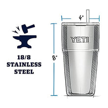 Load image into Gallery viewer, YETI Rambler 26 oz Straw Cup, Vacuum Insulated, Stainless Steel with Straw Lid, King Crab, 1 Count (Pack of 1)
