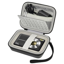 Load image into Gallery viewer, Carrying &amp; Protective Case for Digital Camera, AbergBest 21 Mega Pixels 2.7&quot; LCD Rechargeable HD/Kodak Pixpro/Canon PowerShot ELPH 180/190 / Sony DSCW800 / DSCW830 Cameras for Travel - Black
