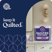 Load image into Gallery viewer, Quilted Northern Ultra Plush Toilet Paper, 24 Mega Rolls = 96 Regular Rolls, 3X Thicker*, 3 Ply Soft Toilet Tissue
