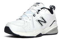 Load image into Gallery viewer, New Balance Men's 608 V5 Casual Comfort Cross Trainer, White/Navy, 9.5 X-Wide
