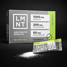 Load image into Gallery viewer, LMNT Zero Sugar Electrolytes - Citrus Salt | Drink Mix | 30 Count
