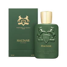 Load image into Gallery viewer, Parfums de Marly - Haltane - 4.2 Fl Oz - Eau De Parfum for Men - Top Notes Bergamot, Lavender, Sage - Heart Notes Saffron, Praline, Oudwood - Base Notes Patchouli, Musk, Natural Agarwood - 125ml
