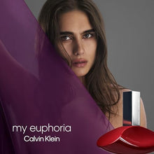Load image into Gallery viewer, Calvin Klein My Euphoria Eau de Parfum – Women's Ambery Floral Perfume – With Notes of Blackcurrant, Orchid Flambé, Black Sesame, Vanilla &amp; Woods – Luxury Perfumes for Women– Long Lasting Fragrance
