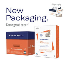 Load image into Gallery viewer, Hammermill Printer Paper, Fore Multipurpose 20 lb Copy Paper, 8.5 x 11 - 96 Bright, Made in the USA, 103267 (1 Ream, 500 Sheets Total)
