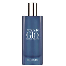 Load image into Gallery viewer, GIORGIO ARMANI Acqua Di Gio Profondo Eau De Parfum Spray for Men, 0.5 Ounce
