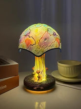 Load image into Gallery viewer, Joogour Painting Mushroon Lamp, Boho Mushroom Night Light，Retro Mushroom Table Lamp for Bedrooms Living Room Home Mushroom Decor Night Lamp
