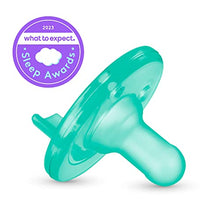 Load image into Gallery viewer, Philips AVENT Soothie Snuggle Pacifier Holder with Detachable Pacifier, 0m+, Elephant, SCF347/03- 1 Count (Pack of 1)
