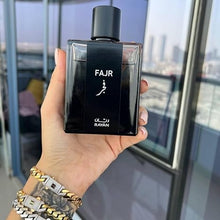 Load image into Gallery viewer, RAYAN Men Arabian Perfume - Fajr Eau De Parfum - Fresh Scent Long Lasting Perfume with Osmanthus, Grapefruit, Rosemary, &amp; Saffron with an Amber Warmth on a Bed of Musk - 100 ml
