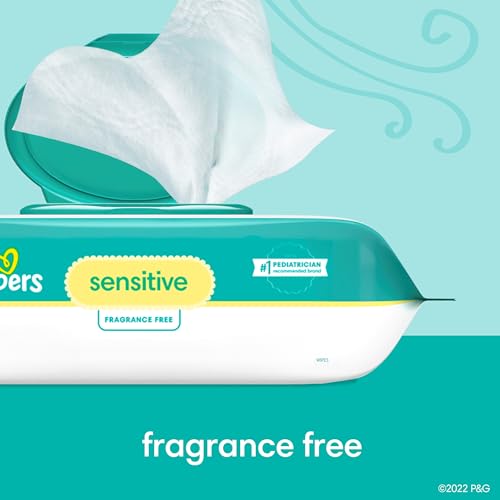 Load image into Gallery viewer, Pampers Swaddlers Disposable Baby Diapers Size 1, 198 Count with Sensitive Water Based Baby Wipes 4X Pop-Top Packs (336 Count)