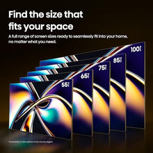 Load image into Gallery viewer, Hisense 55" Class U8 Mini-LED ULED 4K UHD Google Smart TV (55U8QG, 2025 Model) - QLED, Native 165Hz, VRR 288, Up to LD5600, 5000 Nits, HDR10+, Dolby Vision IQ · Atmos, IMAX Enhanced, 4.1.2 Ch Audio
