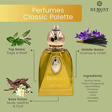 Load image into Gallery viewer, Dumont BOROUJ PERLADOR - 85ml - Unisex Perfume for Men &amp; Women - Arab Inspired Fragrance with Musky Notes - Long Lasting Cologne Mist &amp; Body Spray - for Him &amp; Her
