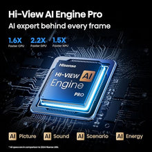 Load image into Gallery viewer, Hisense 55" Class U8 Mini-LED ULED 4K UHD Google Smart TV (55U8QG, 2025 Model) - QLED, Native 165Hz, VRR 288, Up to LD5600, 5000 Nits, HDR10+, Dolby Vision IQ · Atmos, IMAX Enhanced, 4.1.2 Ch Audio
