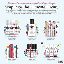 Load image into Gallery viewer, CA Perfume Duo Impression of Delina For Women Eau de Parfum Refillable Atomizer Sprayer + Fragrance Body Oil Long Lasting Sample Travel Size Roll-On Bottle 0.27 Fl Oz+0.33 Fl Oz
