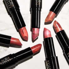 Load image into Gallery viewer, LAURA GELLER NEW YORK Italian Marble Sheer Lipstick - Peach Bellini - Hydrating &amp; Lightweight - Vitamin E &amp; Caster Seed Oil - Cream Finish
